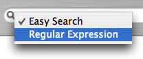 Mac Notepad searching options