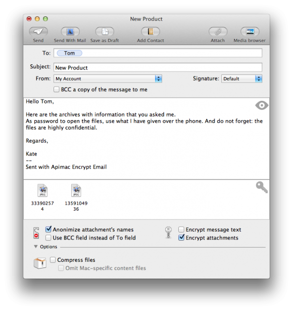 Encrypt Email Screenshot Mac