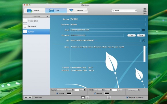 iDatabase for Mac