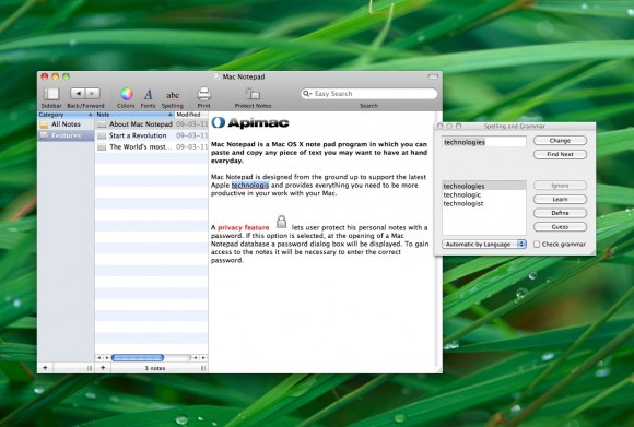 Notepad Screenshot