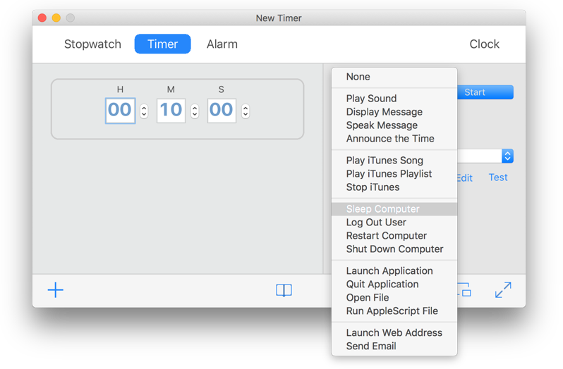 timer app for mac osx