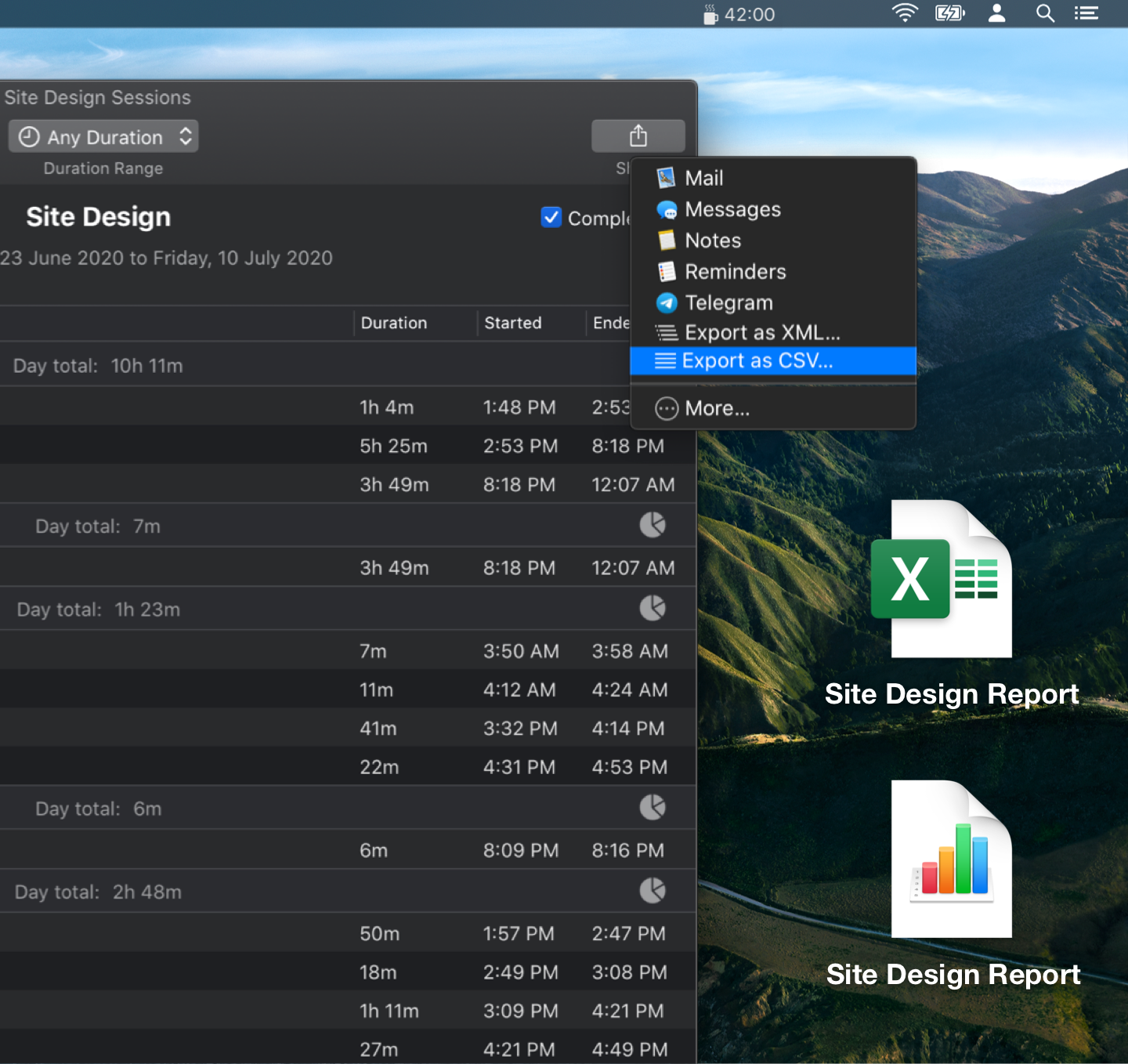 timetracker for mac