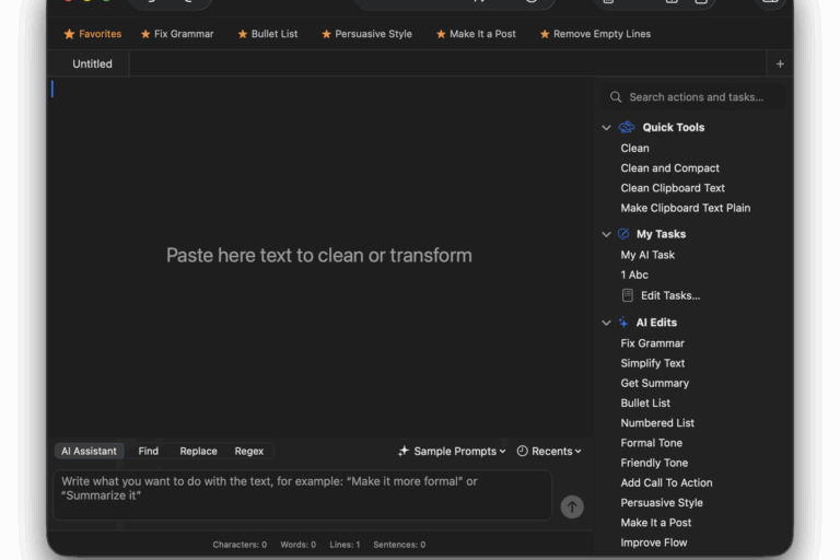 CleanText26MainWindow