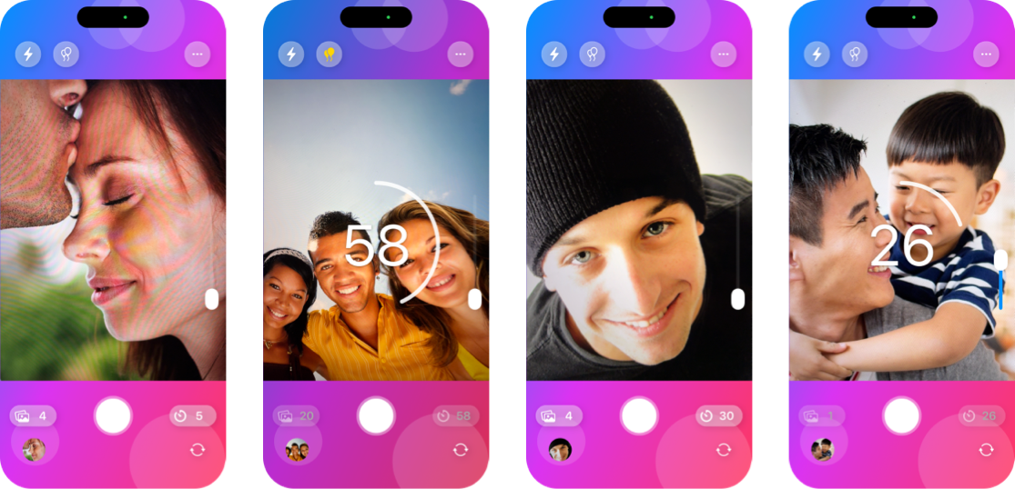 Selt Timer Screenshots iPhone